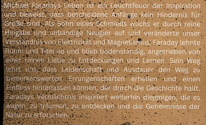 Michael Faraday Biografie