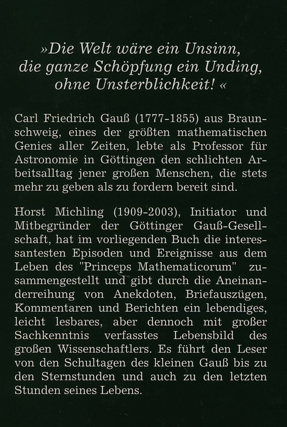 Carl Friedrich Gauss