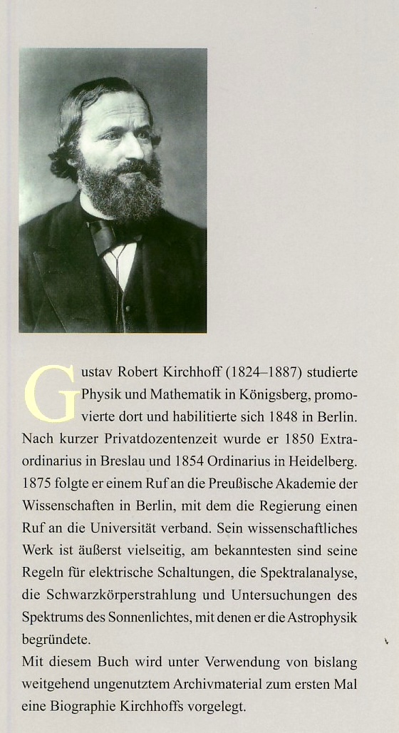 Gustav
                Robert Kirchhoff