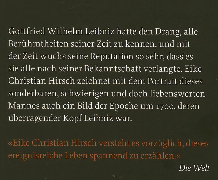 Gottfried Wilhelm Leibniz
