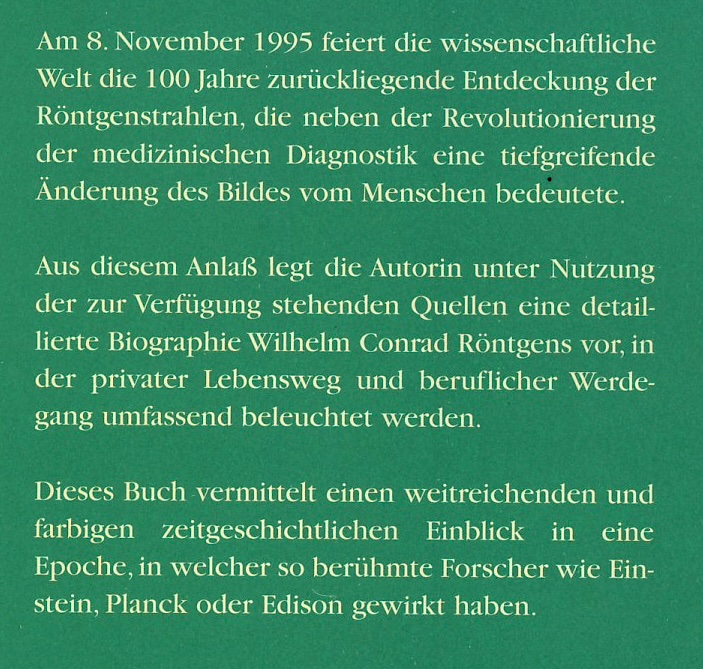 Wilhelm Conrad R�ntgen