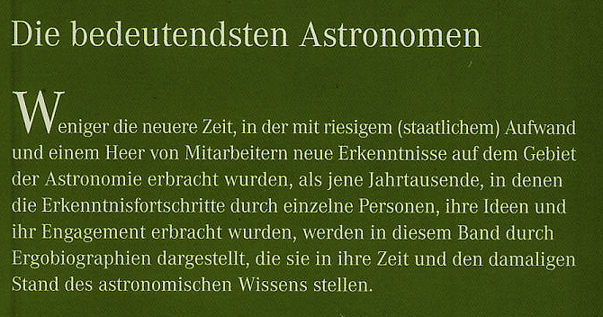 Astronomen Biografie