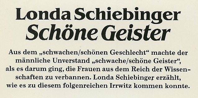 Frauen in der
                Wissenschaft