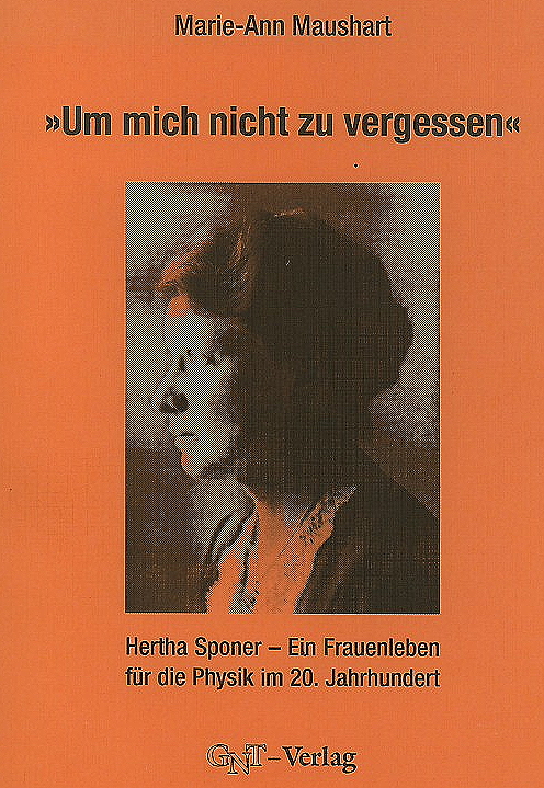 Hertha Sponer Physikerin