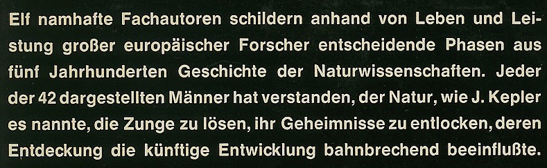 Grosse Forscher Wissenschaftler